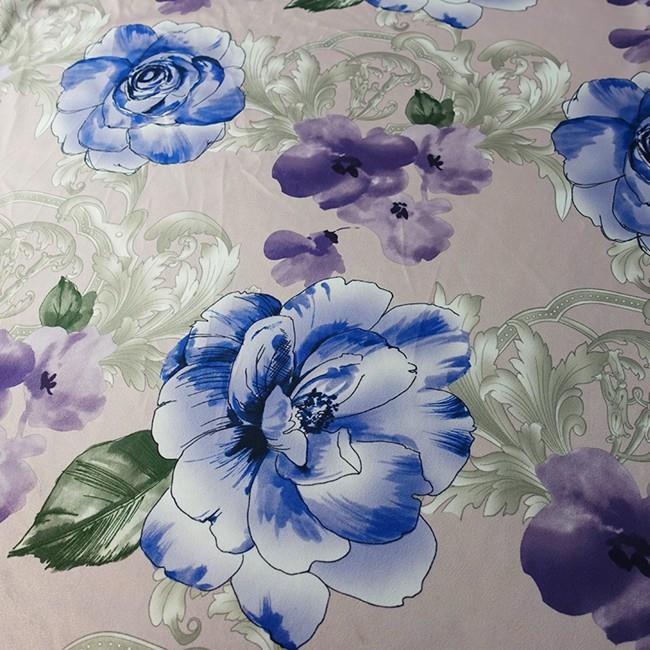 printed velvet dress fabric 6