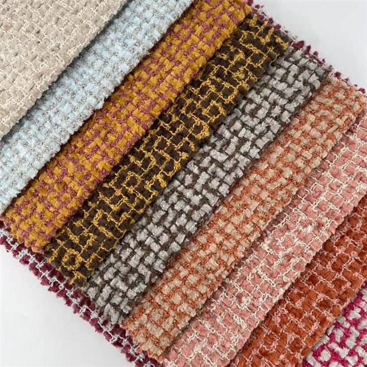Two-Tone Jacquard Check Fabric best
